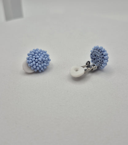Ohrclips LINNSI - Linse 14 mm | Perlen 2mm