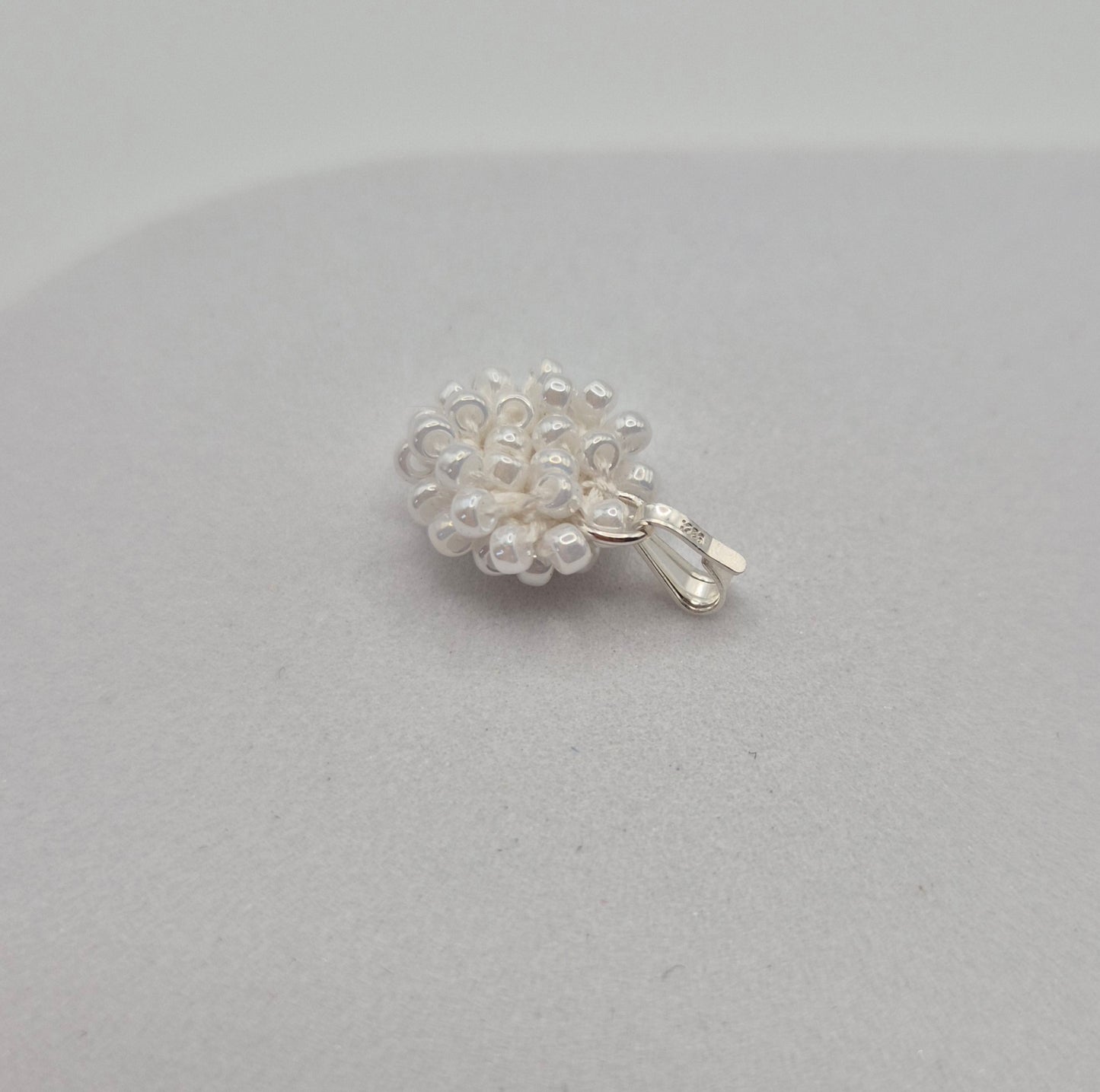 Kettenanhänger LINNSI - Linse 10 mm | Perlen 2mm