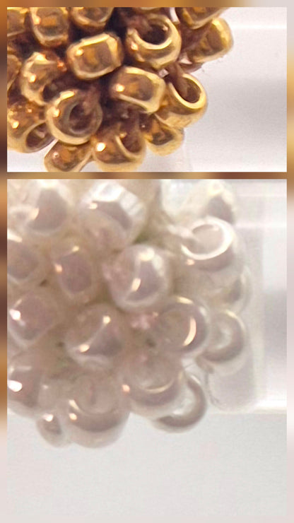 Ring LINNSI 2 - Linse 7 mm | Perlen 1mm