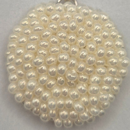 Hänger LINNSI   - Linse 31 mm | Perlen 3 mm