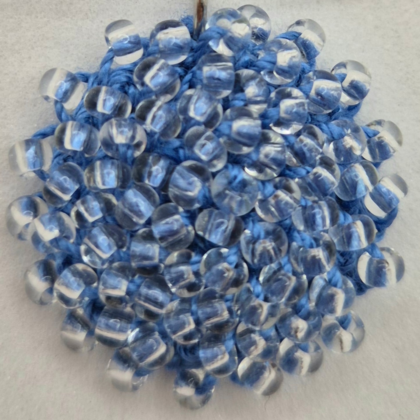 Halskette FLUFFY - Breite 13 mm | Perlen 3mm