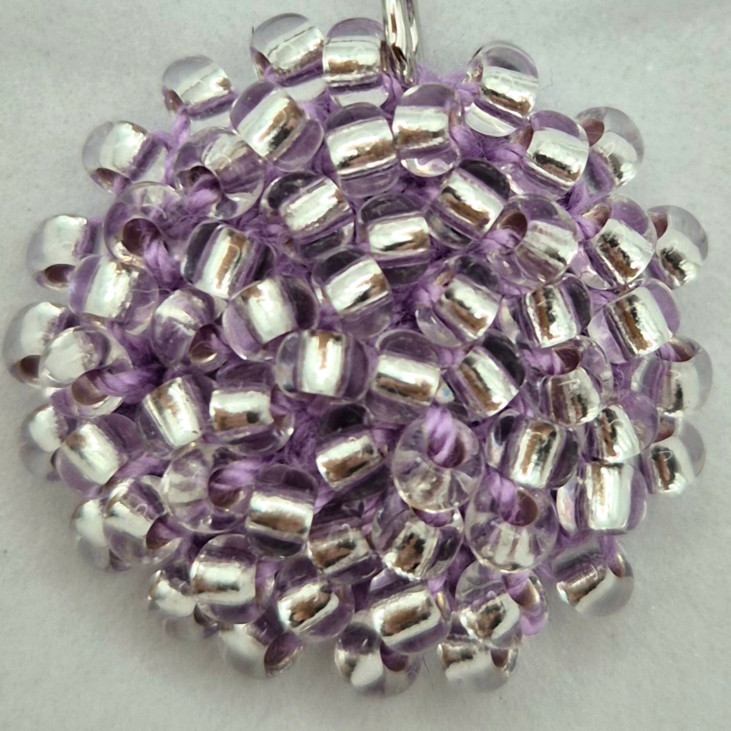 Halskette TUBE - Breite 13mm | Perlen 2,5mm