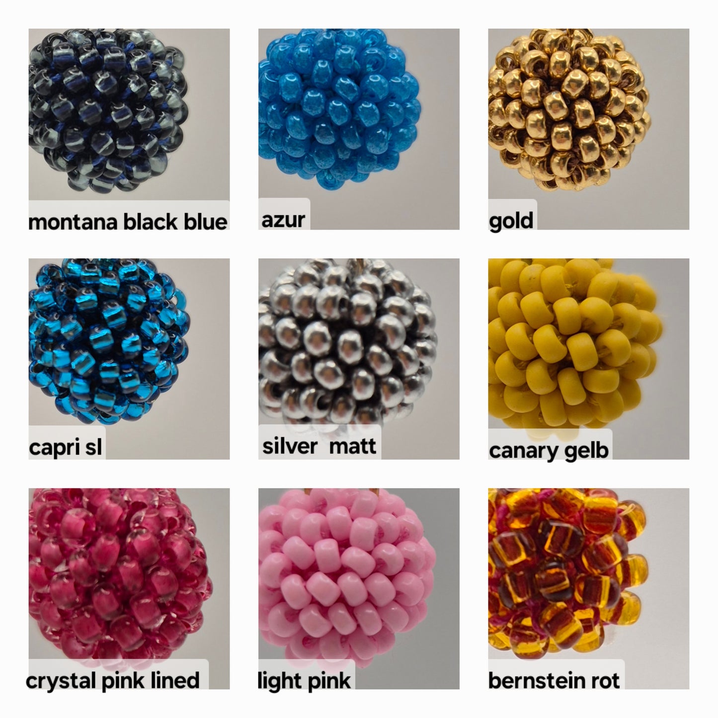Hänger KUULA - Kugel 12mm | vergoldet | Perlen 2mm